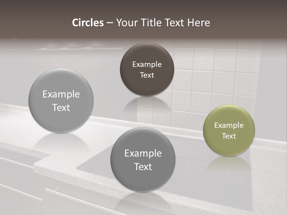 Indoors Domestic Glass PowerPoint Template