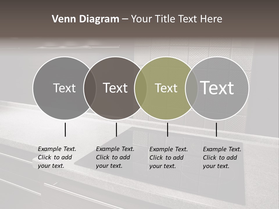 Indoors Domestic Glass PowerPoint Template