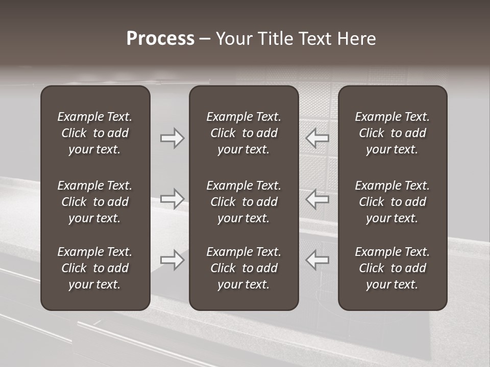 Indoors Domestic Glass PowerPoint Template