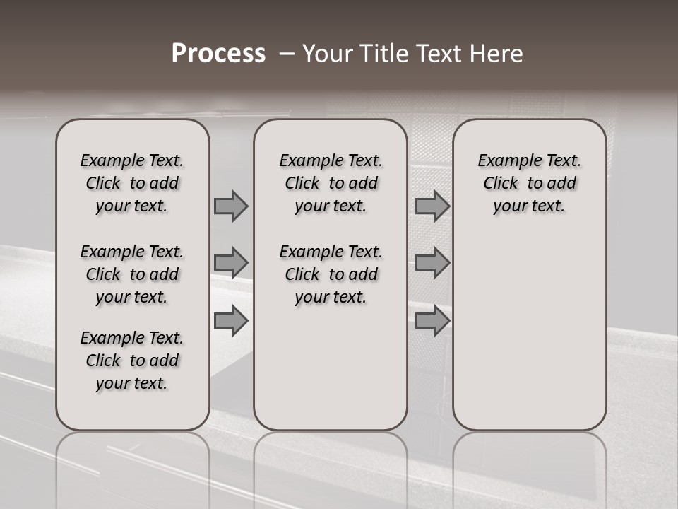 Indoors Domestic Glass PowerPoint Template