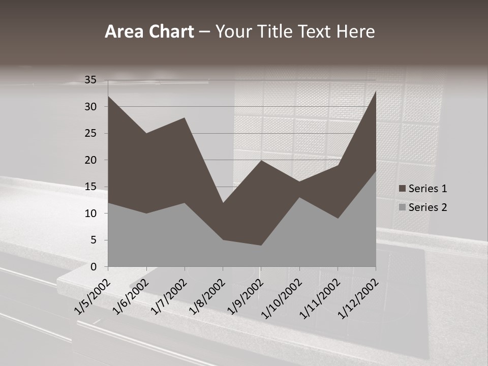 Indoors Domestic Glass PowerPoint Template