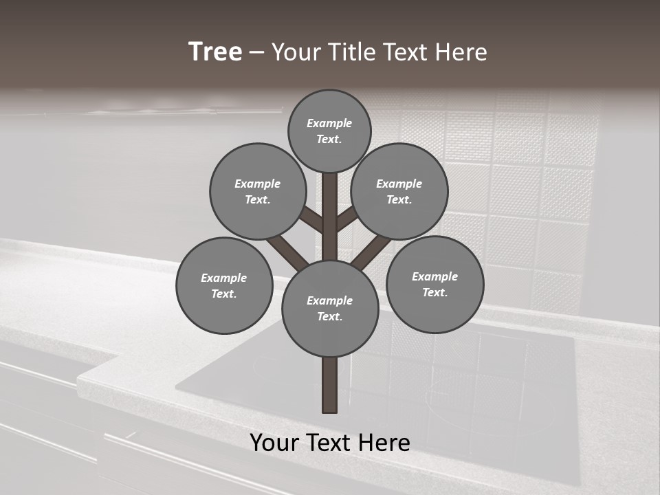 Indoors Domestic Glass PowerPoint Template