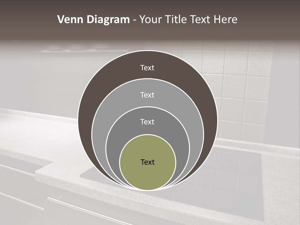 Indoors Domestic Glass PowerPoint Template