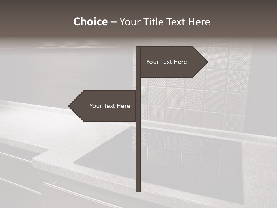 Indoors Domestic Glass PowerPoint Template