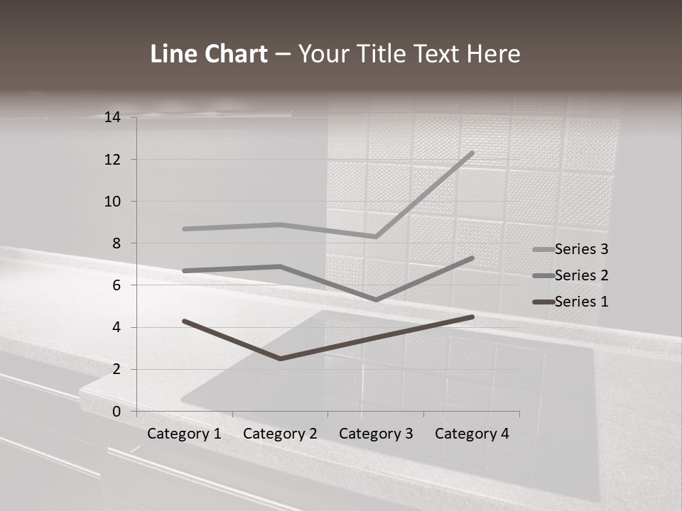 Indoors Domestic Glass PowerPoint Template