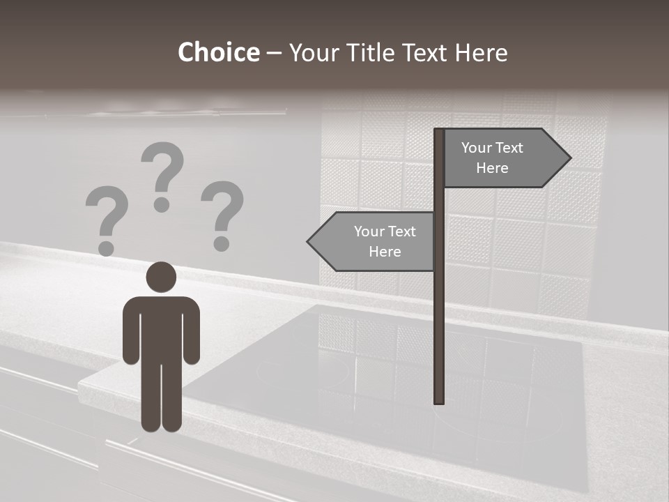 Indoors Domestic Glass PowerPoint Template