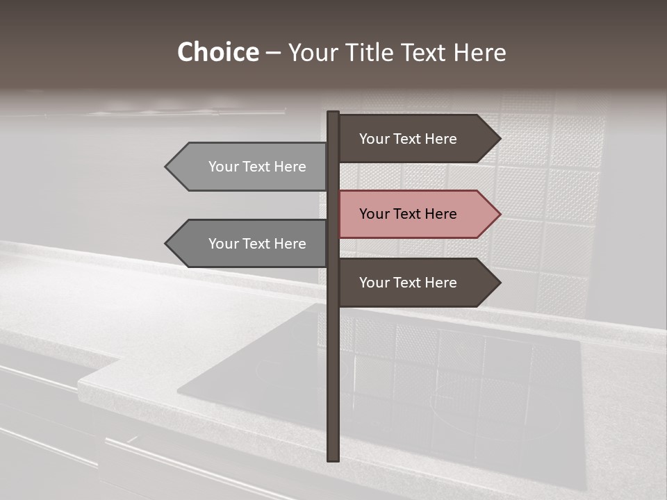 Indoors Domestic Glass PowerPoint Template