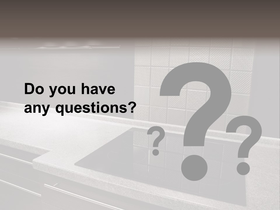 Indoors Domestic Glass PowerPoint Template