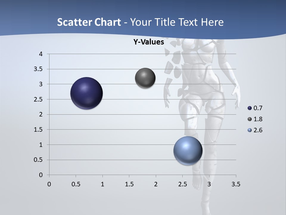 Woman Artist Imagination PowerPoint Template