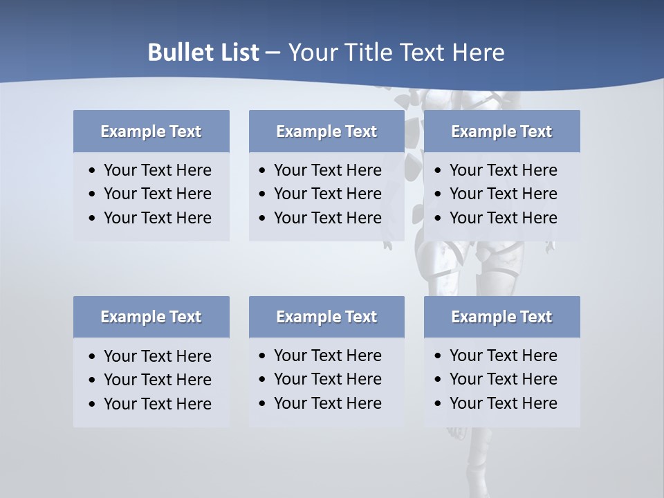 Woman Artist Imagination PowerPoint Template