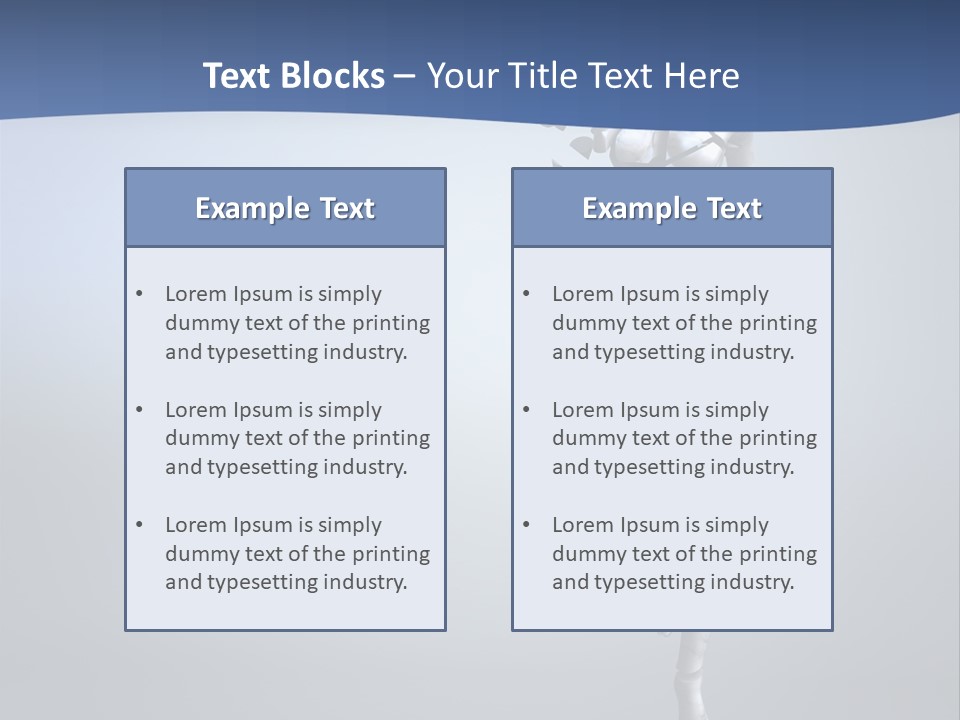 Woman Artist Imagination PowerPoint Template