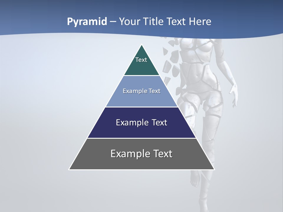 Woman Artist Imagination PowerPoint Template