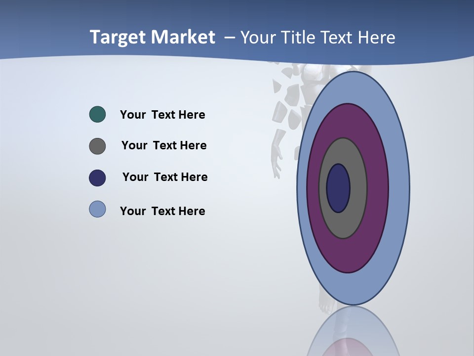 Woman Artist Imagination PowerPoint Template