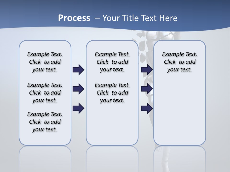 Woman Artist Imagination PowerPoint Template