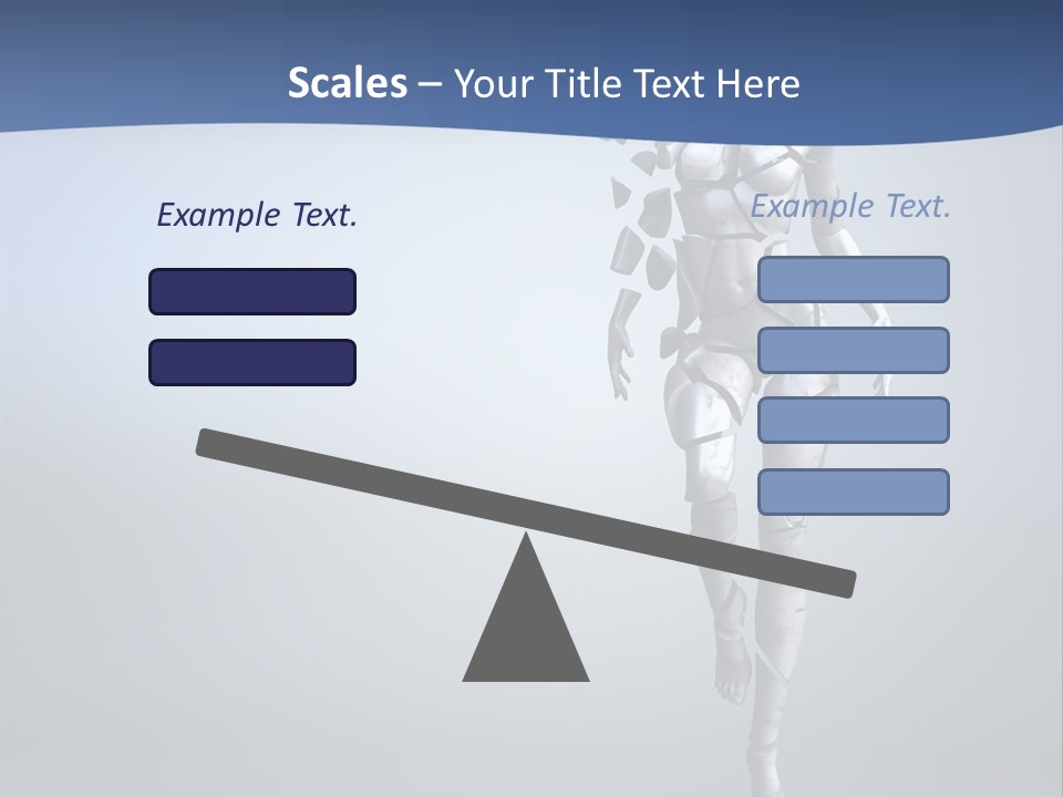 Woman Artist Imagination PowerPoint Template