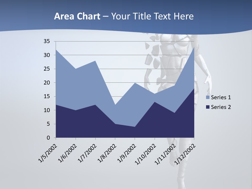Woman Artist Imagination PowerPoint Template