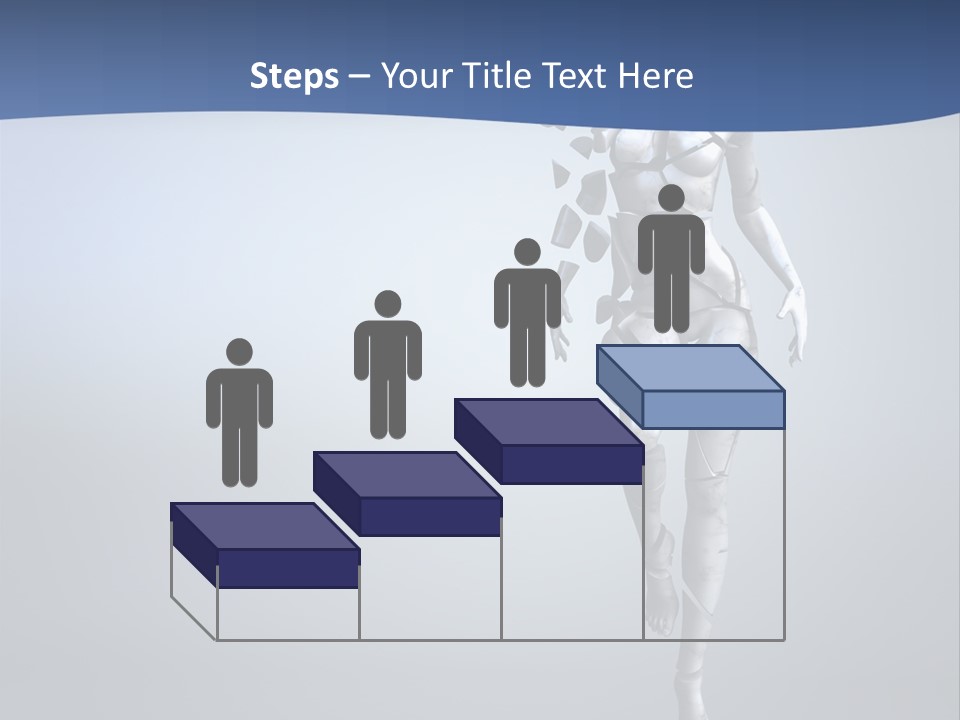 Woman Artist Imagination PowerPoint Template