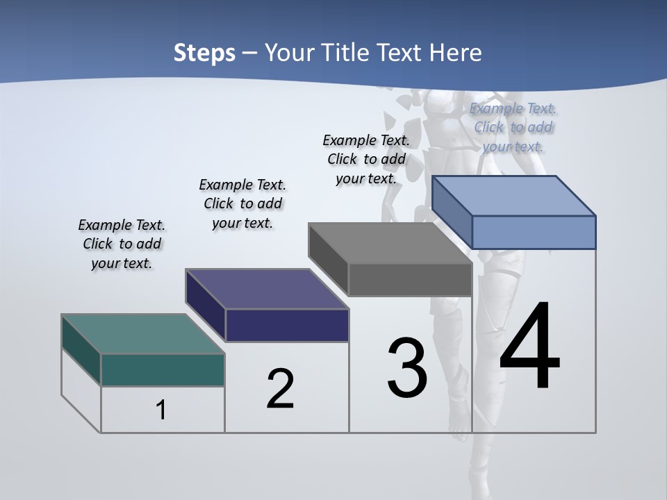 Woman Artist Imagination PowerPoint Template