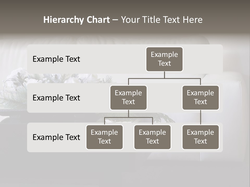 Colourful Centerpiece Flowers PowerPoint Template