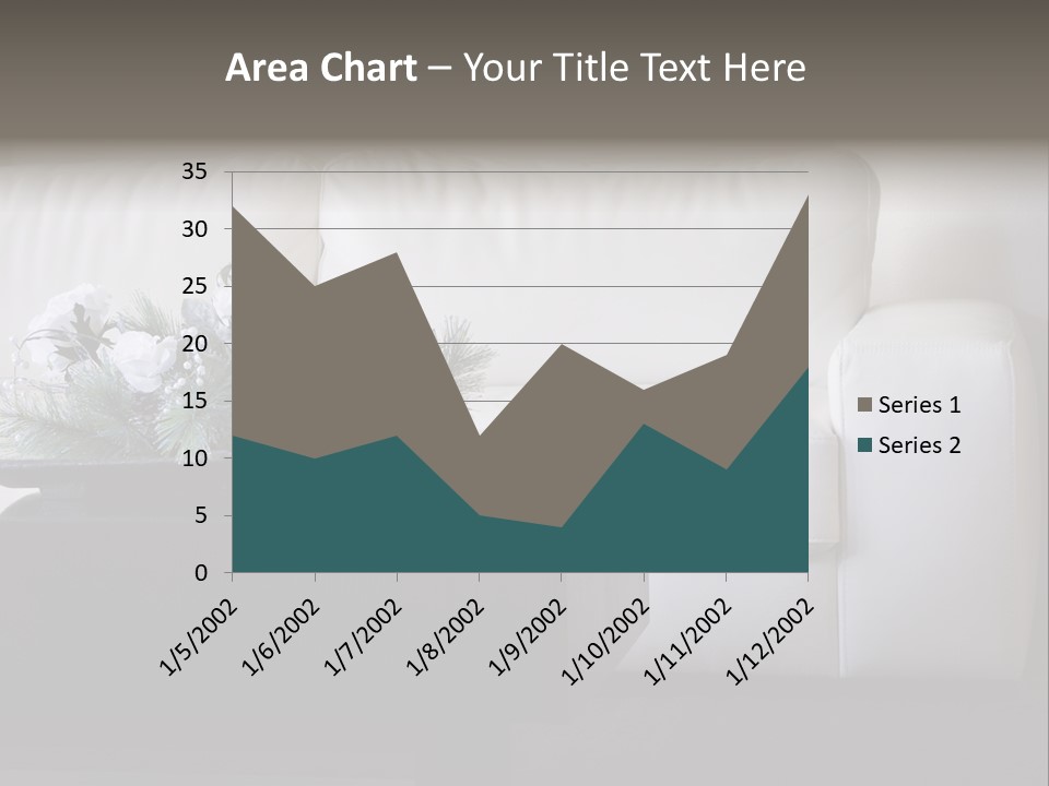 Colourful Centerpiece Flowers PowerPoint Template