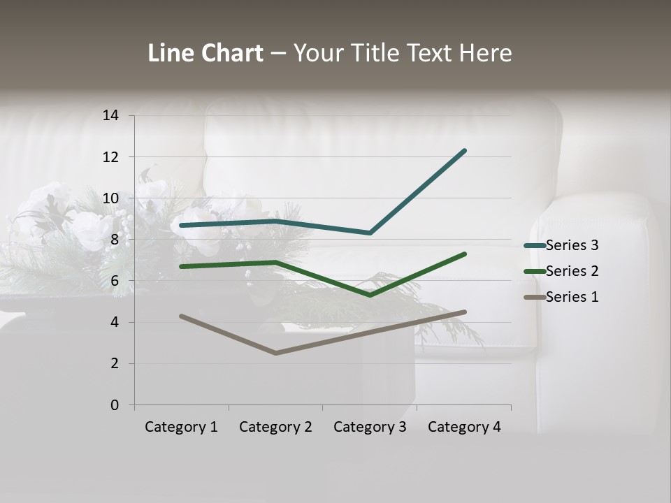 Colourful Centerpiece Flowers PowerPoint Template