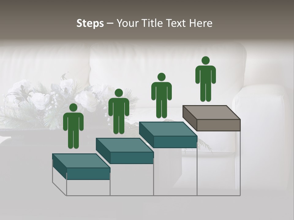 Colourful Centerpiece Flowers PowerPoint Template