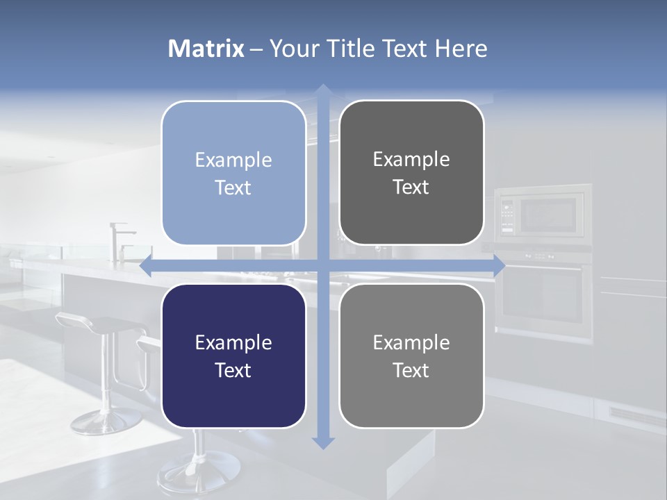 Island Perspective Floor PowerPoint Template