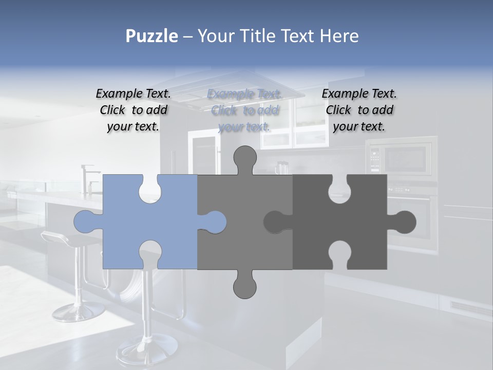 Island Perspective Floor PowerPoint Template