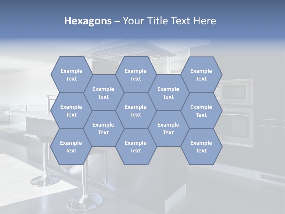 Island Perspective Floor PowerPoint Template