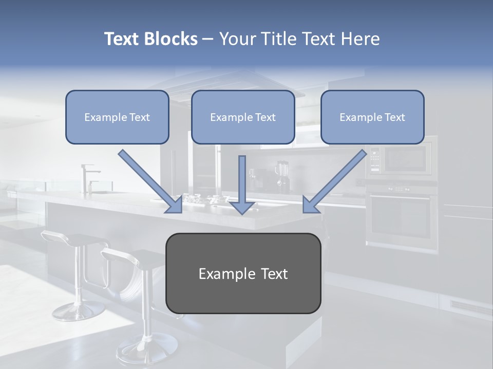 Island Perspective Floor PowerPoint Template