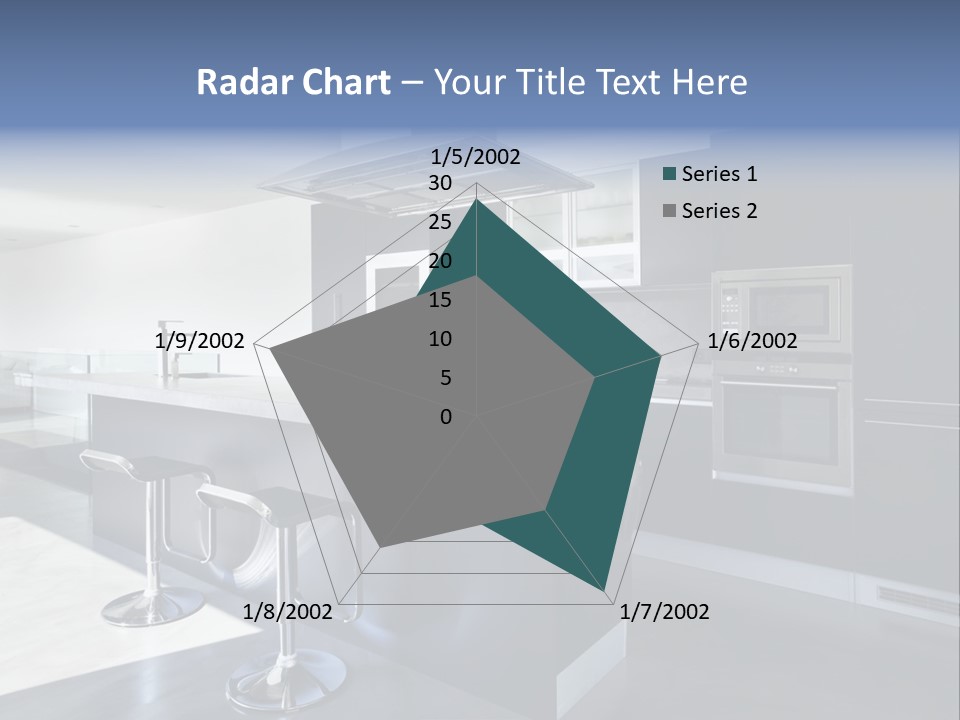 Island Perspective Floor PowerPoint Template