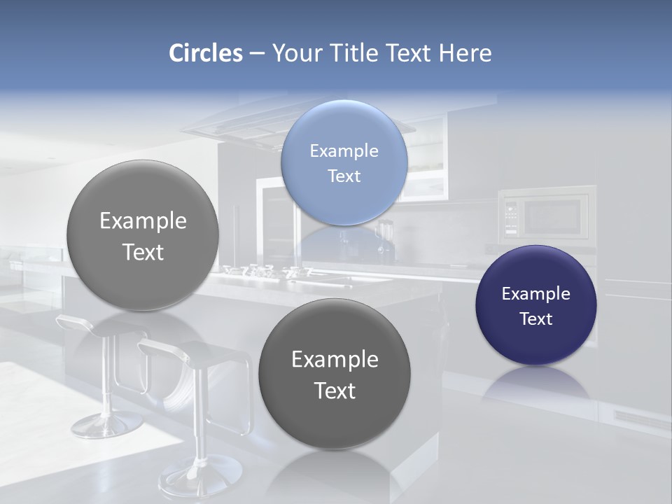 Island Perspective Floor PowerPoint Template
