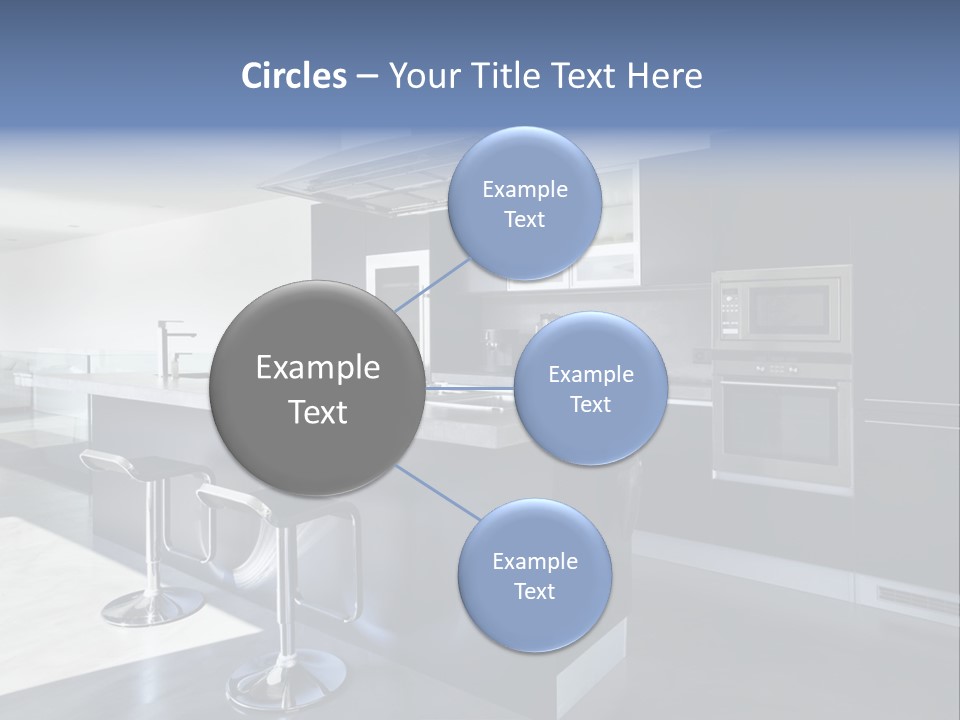 Island Perspective Floor PowerPoint Template