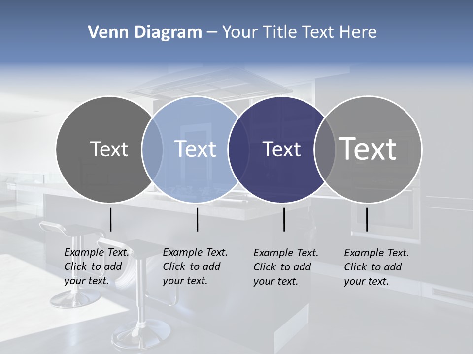Island Perspective Floor PowerPoint Template