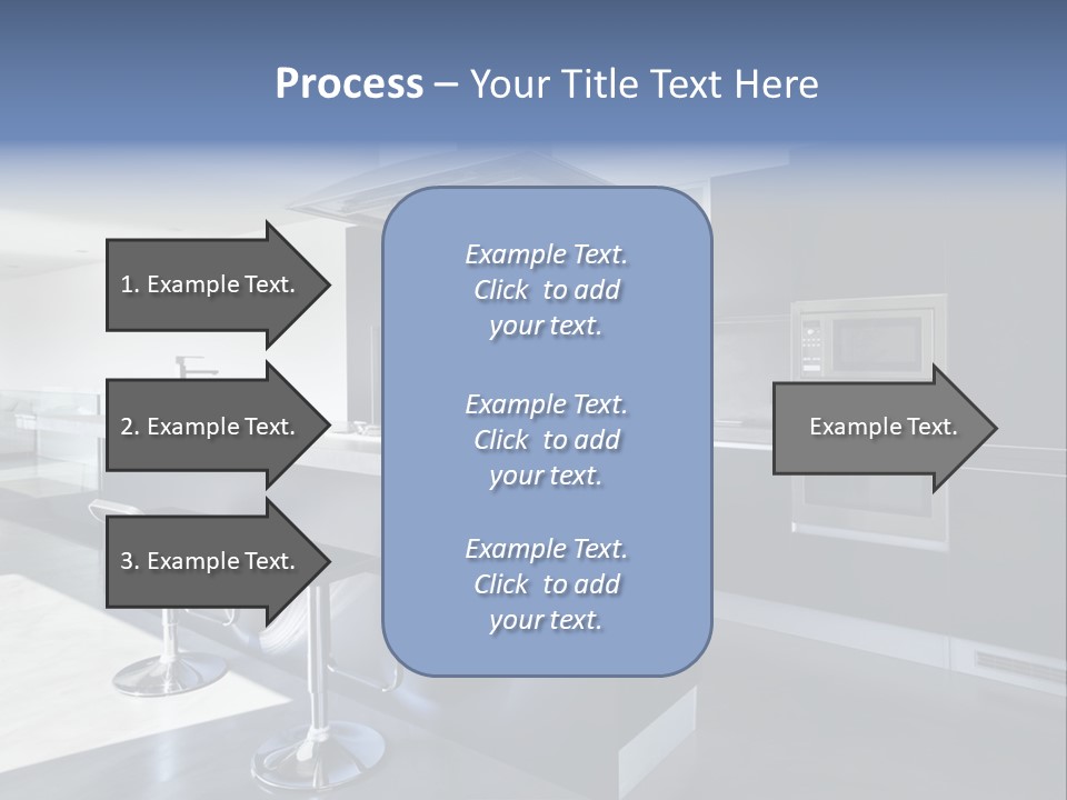 Island Perspective Floor PowerPoint Template