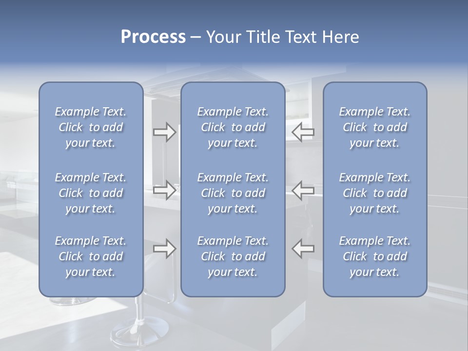 Island Perspective Floor PowerPoint Template