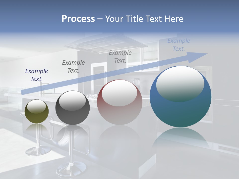 Island Perspective Floor PowerPoint Template