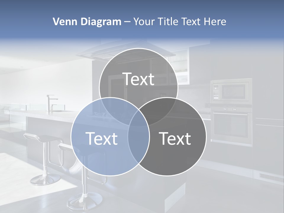 Island Perspective Floor PowerPoint Template