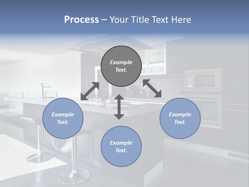 Island Perspective Floor PowerPoint Template