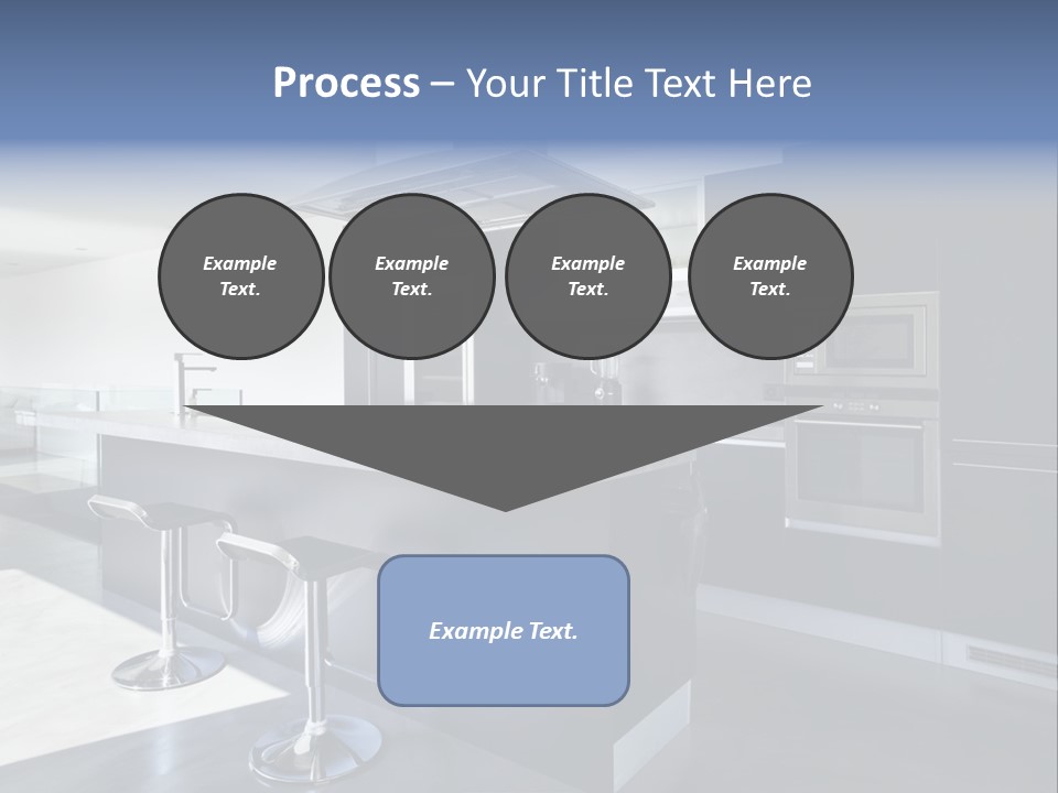 Island Perspective Floor PowerPoint Template