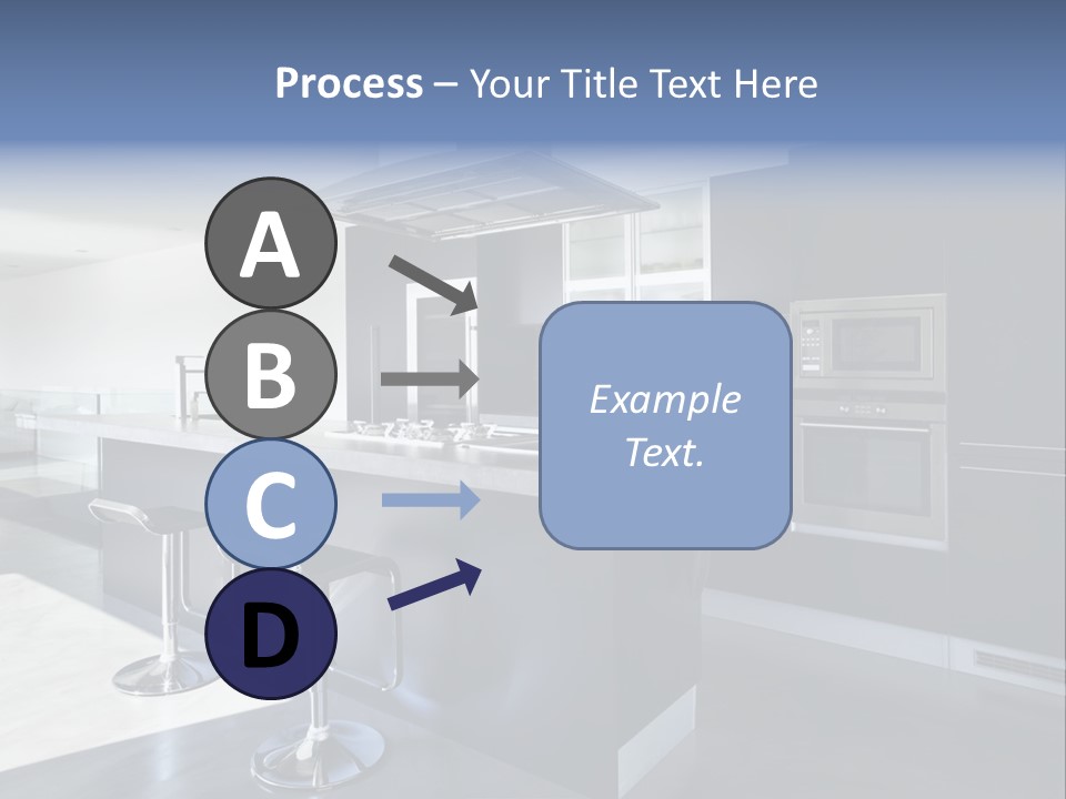 Island Perspective Floor PowerPoint Template