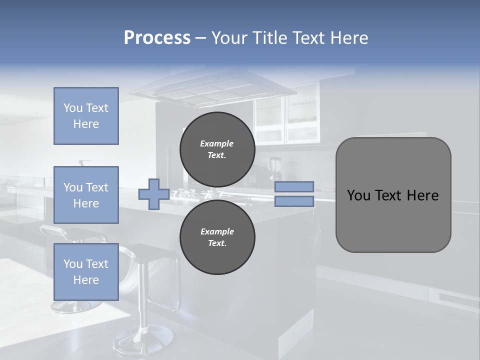 Island Perspective Floor PowerPoint Template