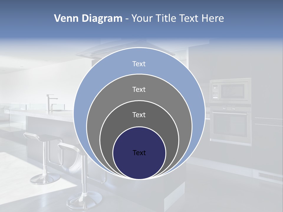 Island Perspective Floor PowerPoint Template