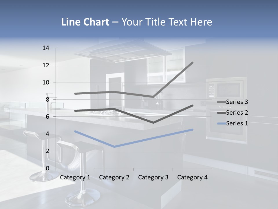 Island Perspective Floor PowerPoint Template