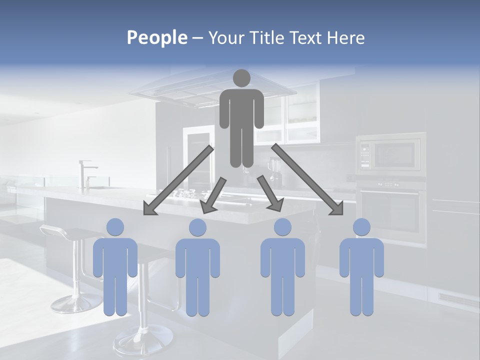 Island Perspective Floor PowerPoint Template