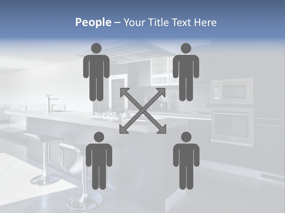 Island Perspective Floor PowerPoint Template