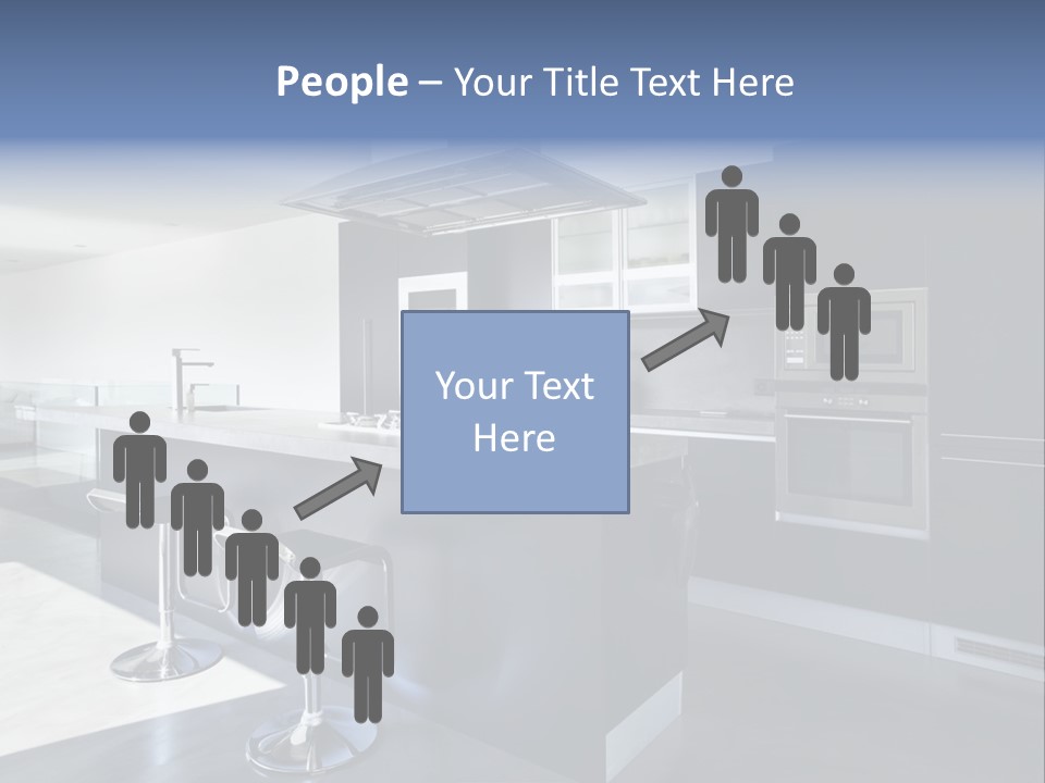 Island Perspective Floor PowerPoint Template