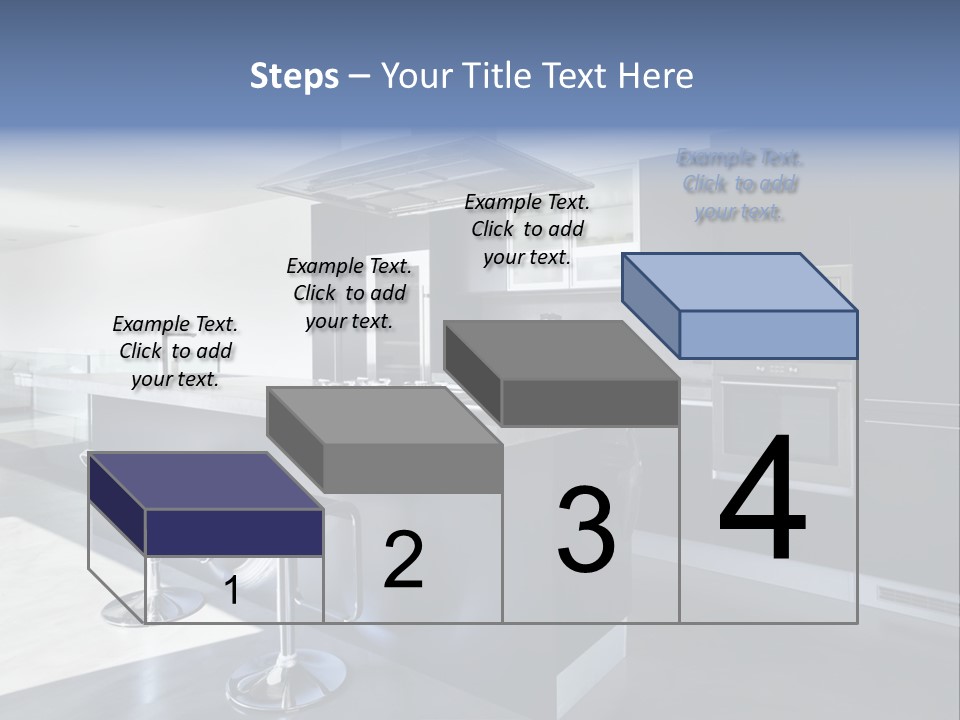 Island Perspective Floor PowerPoint Template