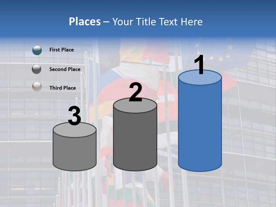 Europe Council Coloured PowerPoint Template