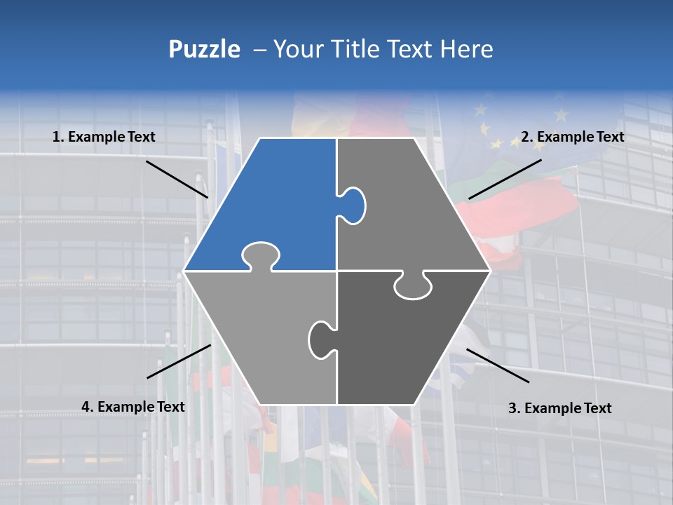 Europe Council Coloured PowerPoint Template